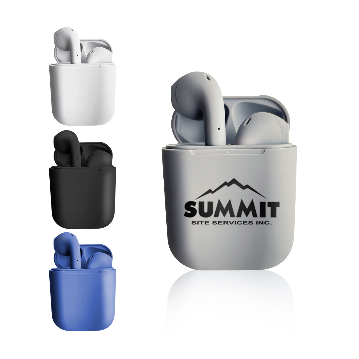 Minimal EarBuds with Charging Case