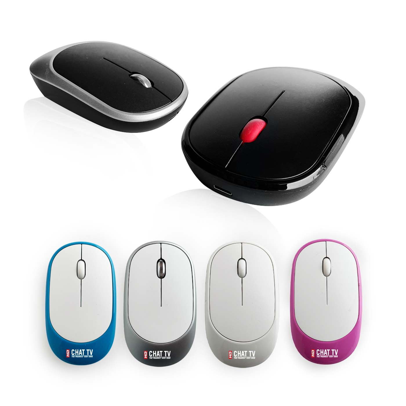 Wireless Rechargeable Two-Tone Mouse