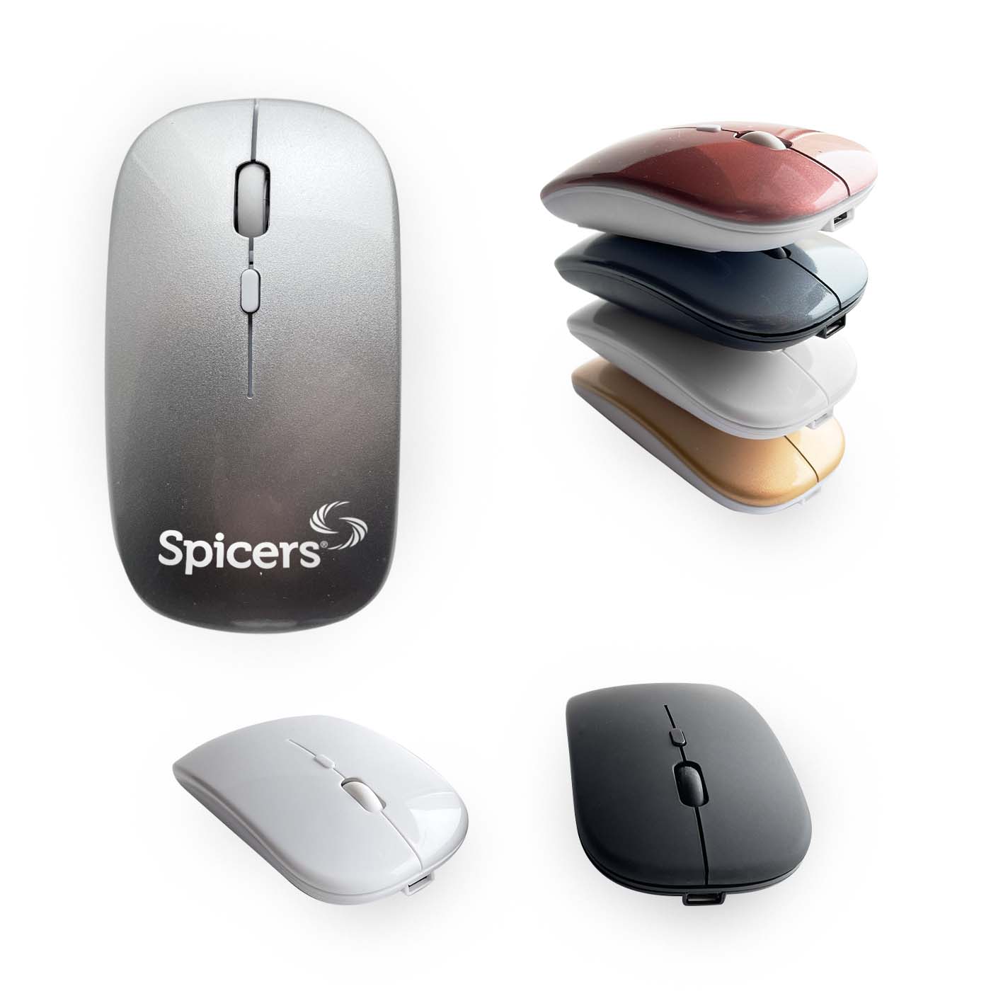 Slim Wireless Rechargeable Mouse